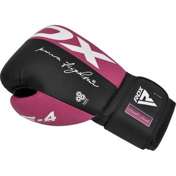 RDX F4 Guantes de Boxeo Sparring con Cierre de Gancho y Bucle 10 oz