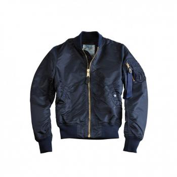 Alpha Industries MA-1 VF LW Jacke für Frauen in Blau und Gold