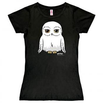 LOGOSHIRT Damen T-Shirt Hedwig, Rundhals, Kurzarm