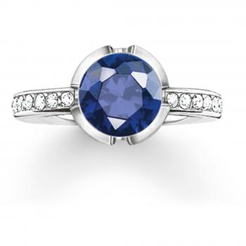 Thomas Sabo Anillo Femenino TR2035‑050‑32‑54 en Plata Esterlina, 14