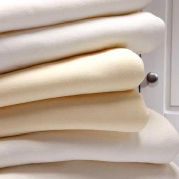Bed-e-Byes Crib Fitted Sheet (Cream/Pack of 2)