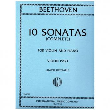 BEETHOVEN-Sonatas Completas para Violin y Piano (Oistrakh)