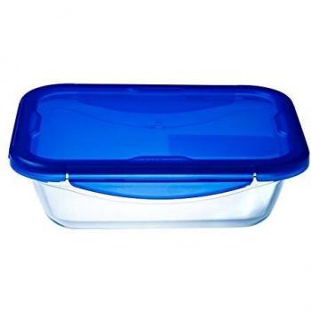 RECHTHOEKIGE SCHAAL+DEKSEL 1.7L COOK&GO
