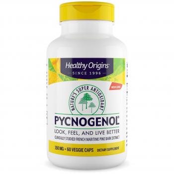 Healthy Origins Pycnogenol 150mg Herbal Capsules
