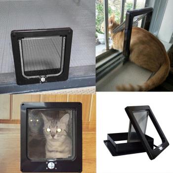 Secure 4-Way Pet Access Door