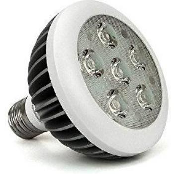 Bombilla de techo E27 7W 30 mm, brillo blanco cálido