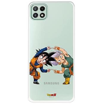 Carcasa Oficial de Dragon Ball Goten y Trunks Fusión para Galaxy A22 5G