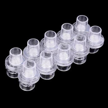 Conjunto de 10 respiradores Micromask Transparentes CPR