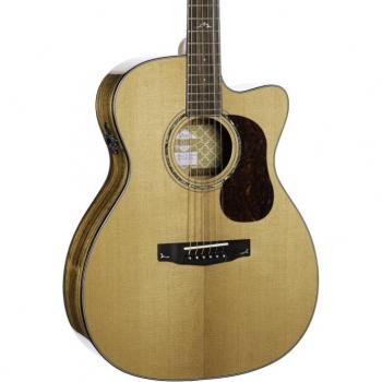 Acoustic Cort Gold OC6 Bocote NAT with Case – Natural Glossy
