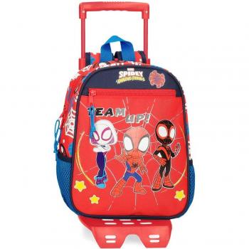 Red Marvel Friends 28 cm Unisex Travel Trolley