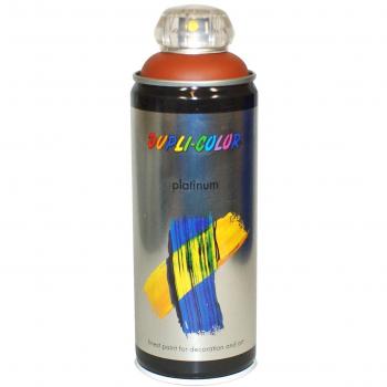 Seidenmatt Terracotta Sprayfarbe, DUPLI-COLOR Platinum, 400 ml