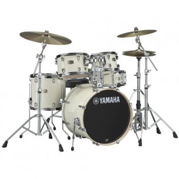 Batterie Yamaha Stage Custom Birch 22 5 Fûts Blanc