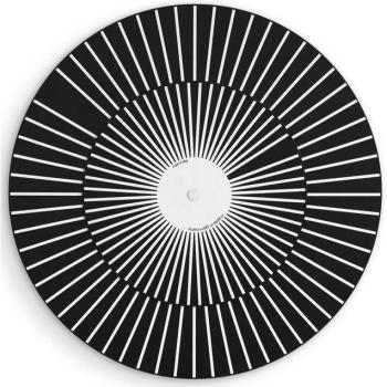 Hermle 50cm Whispering Wall Clock (Black/White)