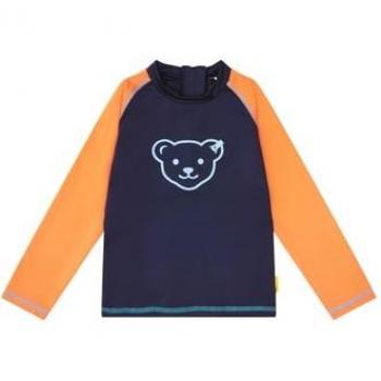 Maglia a Maniche Lunghe Protettiva UV Steiff Blu con Orsetto