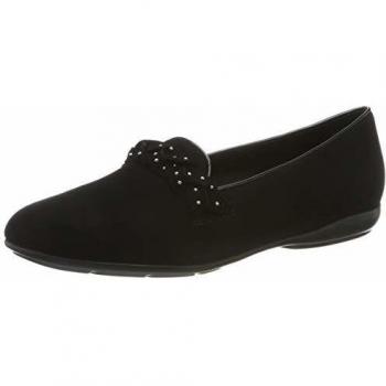 Geox D ANNYTAH C Ballerine Bambina Nero (Black)
