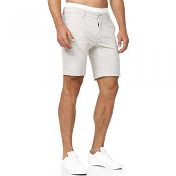 Kurzbein Chinoshort Aalborg – Herren, Viscose‑Stretch