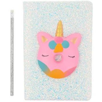 Cuaderno de Notas Inca Plateado Unicornio