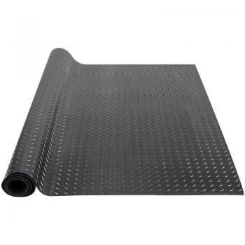 Diamond Plate Easy Clean Garage Mat