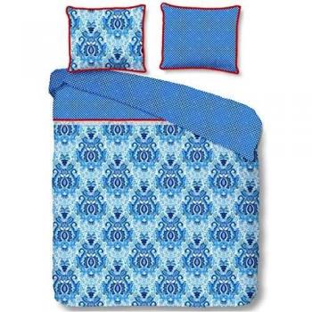 Housse de couette Happiness Yogi 140x200/220 cm Bleu