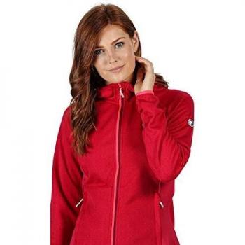 Veste Softshell à Capuche Regatta Helio Femme, Cerise Foncé, FR : M