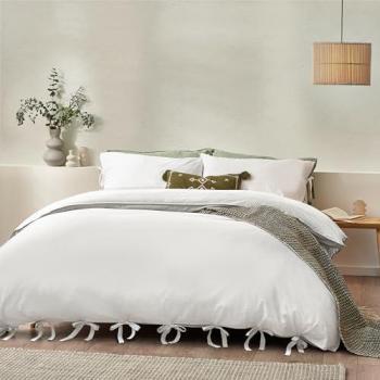 Mallow Bowtie Cotton Duvet Cover Set