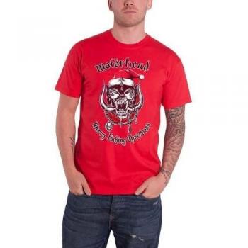 T-shirt en coton Motorhead pour Noël 2017 avec design au dos