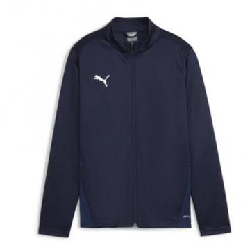 Puma teamGOAL Kinder Trainingsjacke Blau Polyester