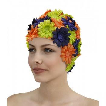 Fashy Orange Bloom Women's Swim Cover