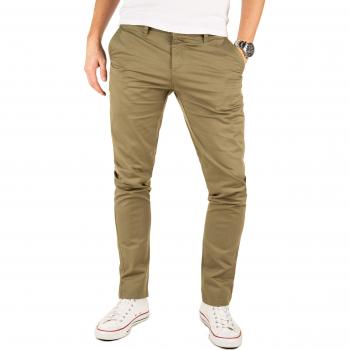 Yazubi Chino Hosen für Männer – Komfort‑Stretch in Dusky Green 4R170517