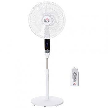16 Inches Pedestal Fan 9 Setting 7.5h Timer 85 Degree Oscillation