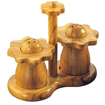 Set Spezie Signes Grimalt – Salero 3 Pezzi Marroni (7x14x13 cm) 811