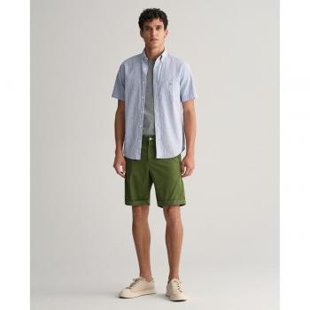 Corto Gant Verde Sunfaded con Ajuste Regular Fit