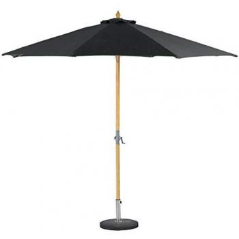 Parasol Droit Rond en Bambou Tinaei
