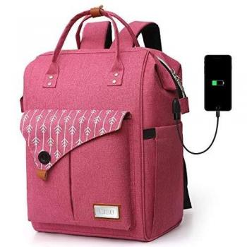Mochila Ejecutiva 35L Mujer con Puerto de Carga USB