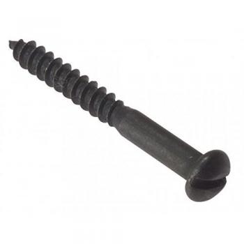 Forgefix RH1148BJ Slotted Round Head Wood Screw