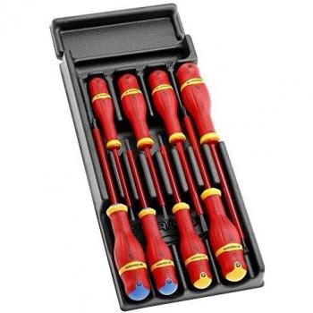 Destornillador Phillips, Pozidriv y Ranurado 8 piezas