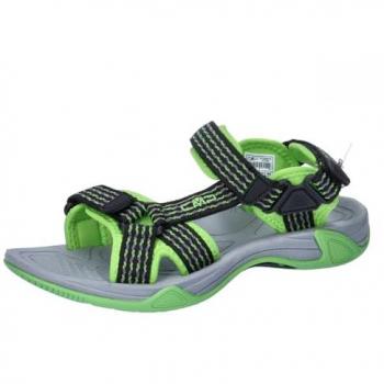Sandalias CMP Hamal trekking niño en color negro/verde – 36