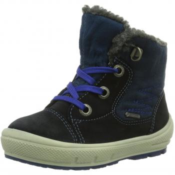Superfit 30031081 GROOVY, Jungen Warm gefütterte Schneestiefel, Blau