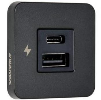 Prise de charge USB Scanstrut TILE pour van aménagé