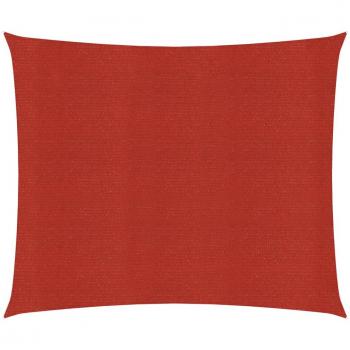 Vela Parasole 160 g/m Rossa 4,5x4,5 m in HDPE