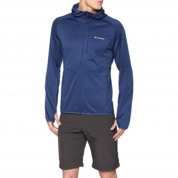 Columbia Drammen Point Herren Fleecejacke Blau – Carbon, S‑Größe