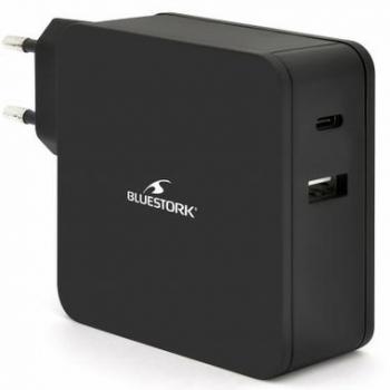 Chargeur secteur USB et USB-C 65W Noir