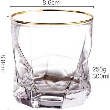 Nordic Crystal Liquor Glass