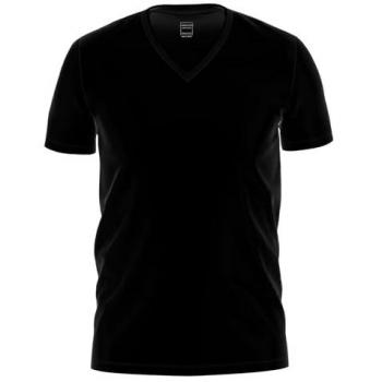 Ammann T-Shirt Bio Herren-Unterhemd 1/2 Arm – Single Jersey – Blau
