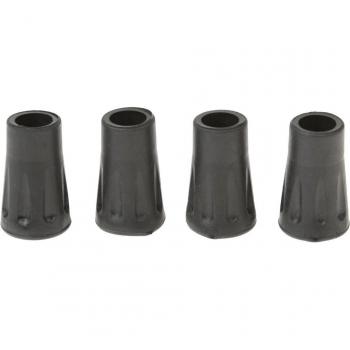 4-Pack Rubber Tips for Walking and Hiking Sticks