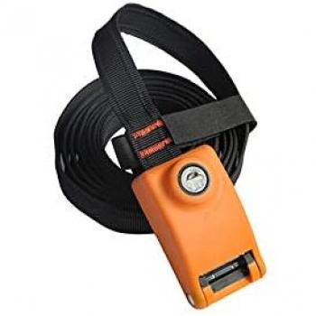 Câble d’acier renforcé 3 m – 2,5 cm – Noir 9WS