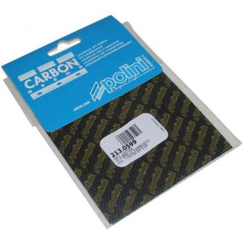 Karbon Membranplatte Polini 110x110mm Stärke 0,25mm Gelb