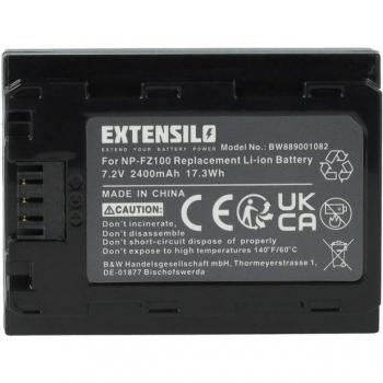 Batterie Longue Durée VHBW pour Sony Alpha 7 IV, 7R IIIA, 7R IV, 7R IVA, 7C, 1, 6600 (2400mAh, 7,2V, Li-ion)