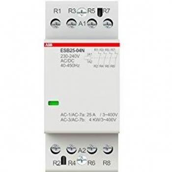Contattore ABB ESB25‑04N‑06 4 contatti normalmente chiusi 220 V