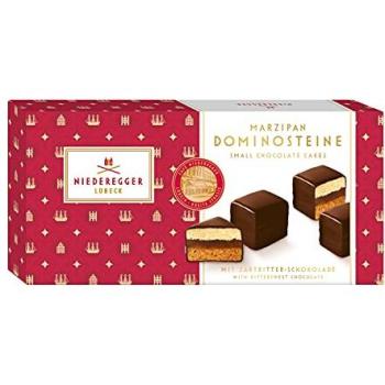 Marzipan‑Dominosteine mit dunkler Schokolade, Niederegger 125 g
